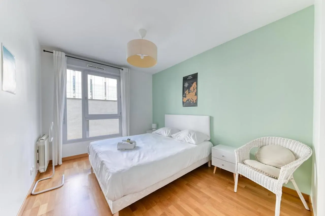 Appartement Residence Quartier Vilette Paul Bert Box Garage Lyon